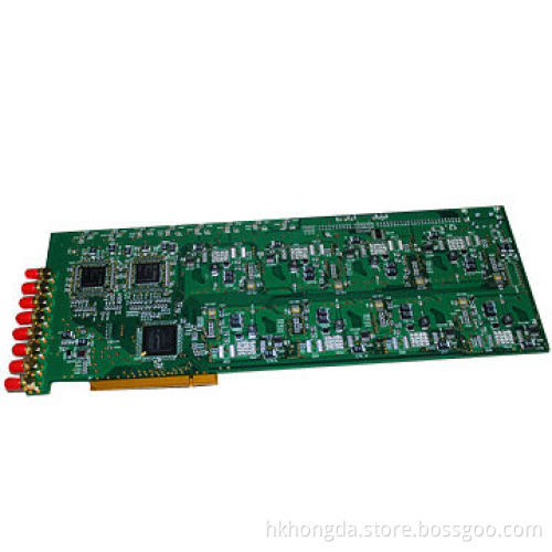 FR4 Telecom PCB Assembles with ENIG